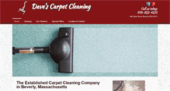 Desktop Screenshot of davescarpet.com